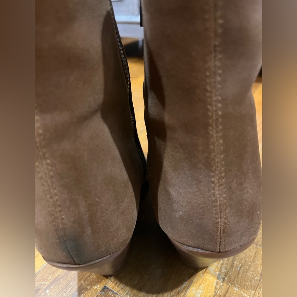 Sam Edelman Brown Suede Ankle Boots - Picture 8 of 13